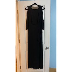 BCBGMaxAzaria Black Formal Beaded Dress